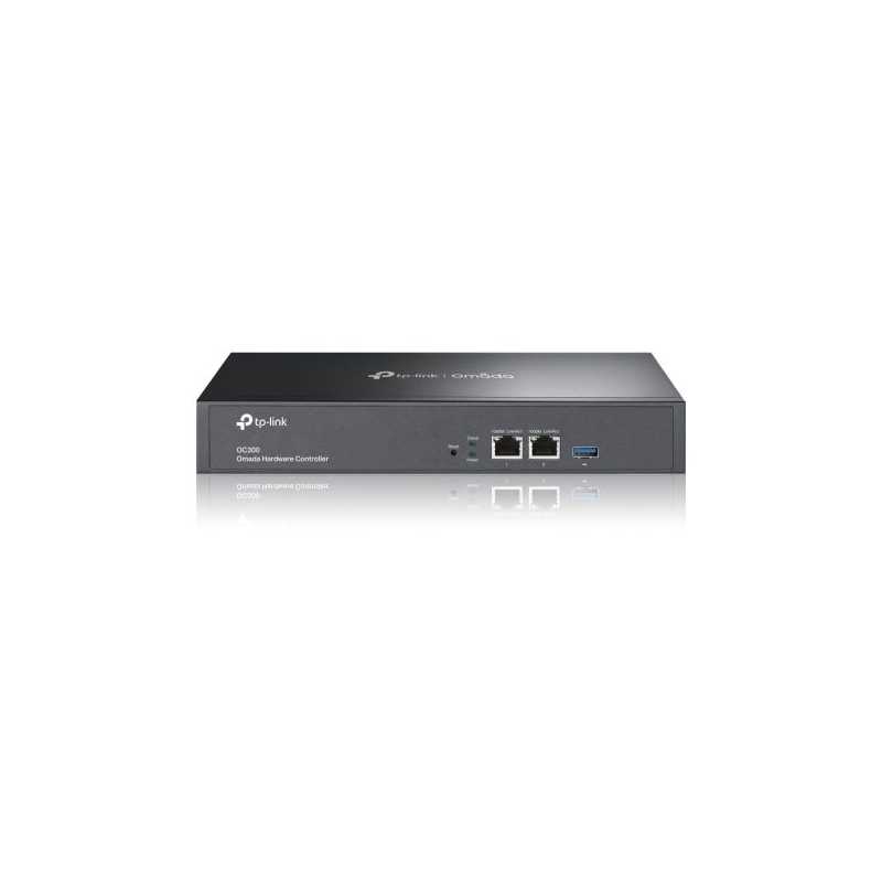 TP-LINK (OC300) Omada Hardware Controller, 2x GB LAN, USB 3.0, up to 500 APs/Switches/SafeStream Routers, Cloud Access, Multi-Si