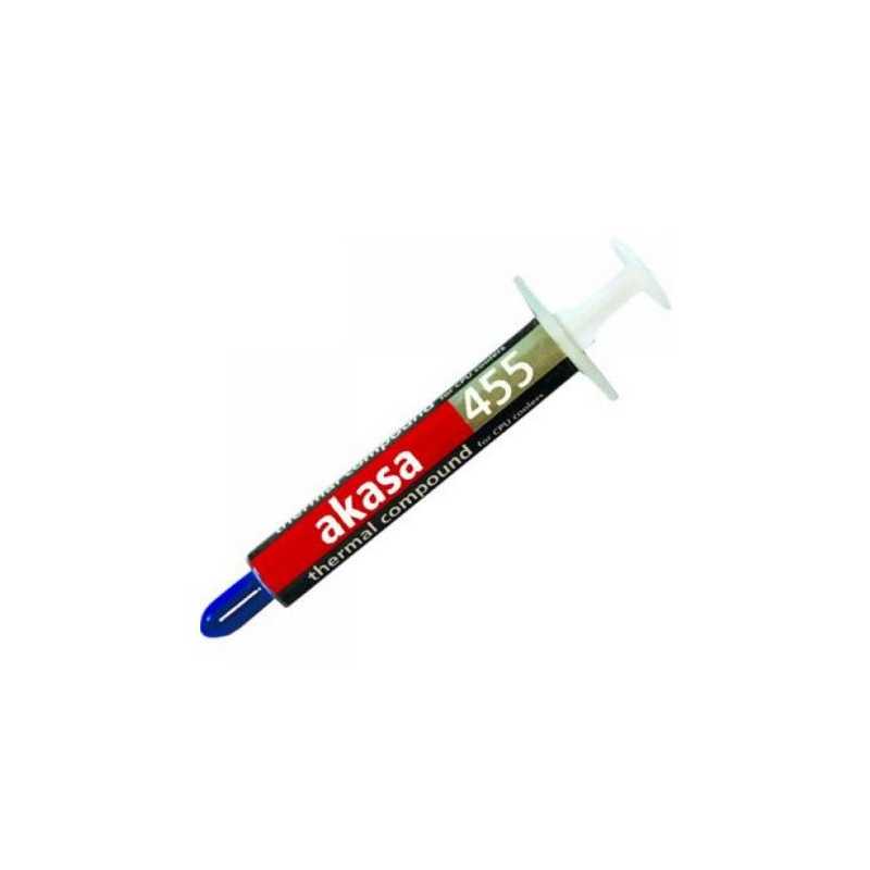 Akasa AK-455 Heat Paste, 0.87ml (1.5g) with Syringe, Hi-performance