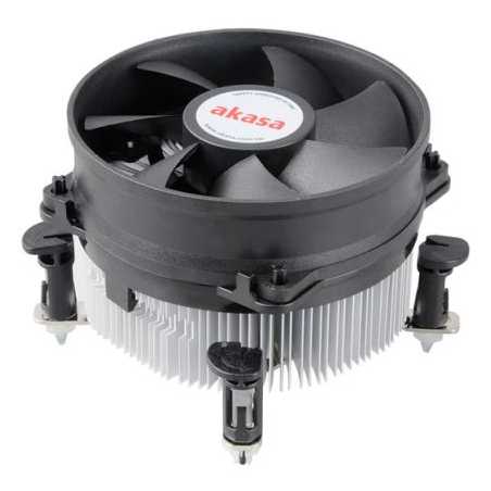 Akasa AK-CC7108EP01 Heatsink and Fan, Sockets 775, 115x, 1200, Heatsink and Fan, PWM Fan, up to 77W