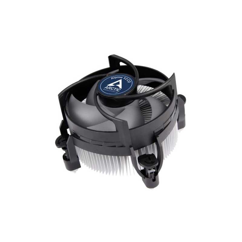 Arctic Alpine 12 Compact Heatsink & Fan for Continuous Operation, Intel 115x & 1200 Sockets, Dual Ball Bearing, 100W TDP, 6 Year