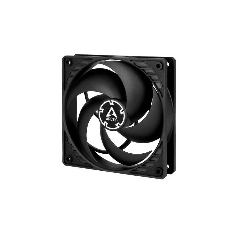 Arctic P12 12cm Pressure Optimised PWM Case Fan, Black, Fluid Dynamic, 10 Year Warranty