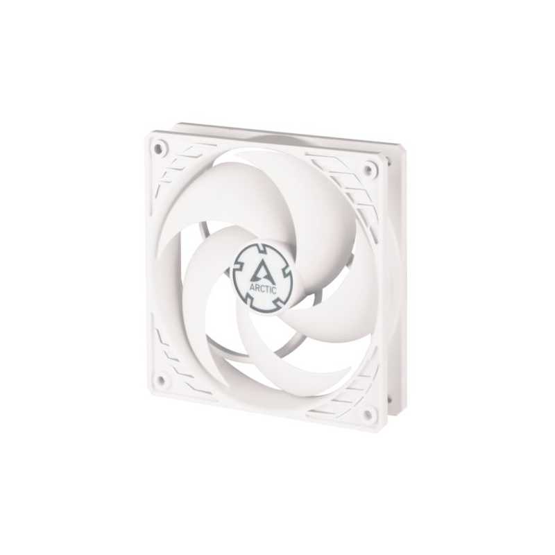 Arctic P12 12cm Pressure Optimised PWM Case Fan, White, Fluid Dynamic