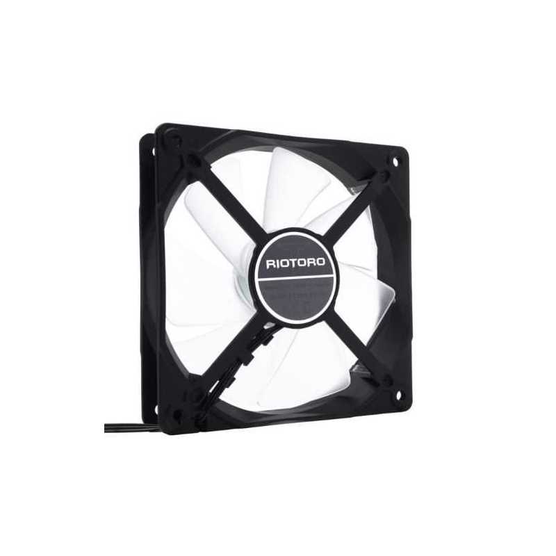 Riotoro Cross-X Classic Case Fan, 12cm, Hydraulic Bearing, White LED