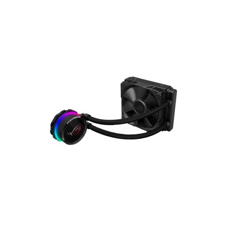 Asus ROG Ryuo 120mm Liquid CPU Cooler, 1 x 12cm PWM Fan, Full Colour OLED Display, RGB