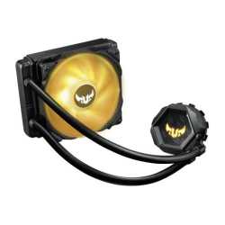 Asus TUF GAMING LC120 RGB Liquid CPU Cooler, TUF Durability & Style, RGB PWM Fan
