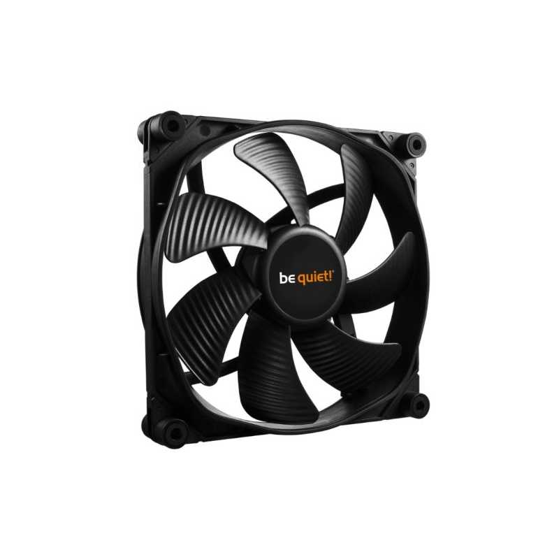 Be Quiet (BL067) Silent Wings 3 PWM Case Fan, 14cm, Black, Fluid Dynamic Bearing