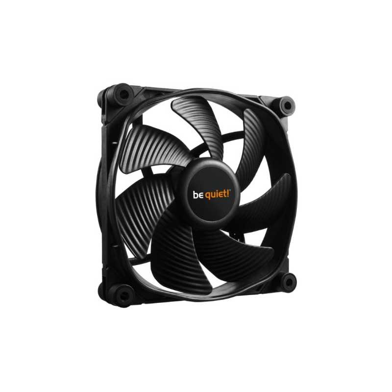 Be Quiet (BL070) Silent Wings 3 PWM High Speed Case Fan, 12cm, Black, Fluid Dynamic