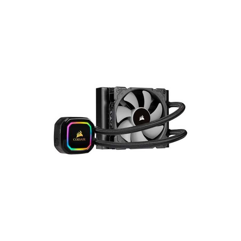 Corsair iCUE H60I RGB PRO XT 120mm RGB Liquid CPU Cooler, 1 x 12cm PWM Fans, 16 RGB LEDs