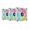 Corsair iCUE ML120 RGB Elite Premium 12cm PWM Case Fans x3, Magnetic Levitation Bearing, 450-2000 RPM, Lighting Node CORE Includ