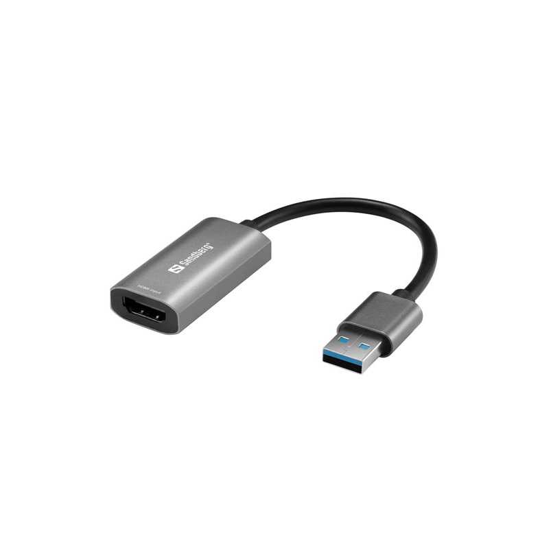 Sandberg HDMI Capture Link to USB-A Cable, 5 Year Warranty