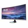 Asus 37.5" Designo Curve UWQHD Ultra-wide Curved Monitor (MX38VC), 21:9, 3840 x 1600, Qi Wireless Charger, Bluetooth Support, S