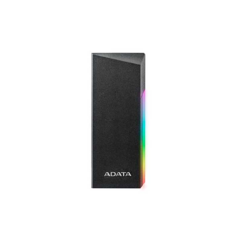 ADATA EC700G M.2 NVMe SSD Enclosure, USB 3.2 Gen2 Type-C, Thermal Pads, Multi-platform, RGB Lighting