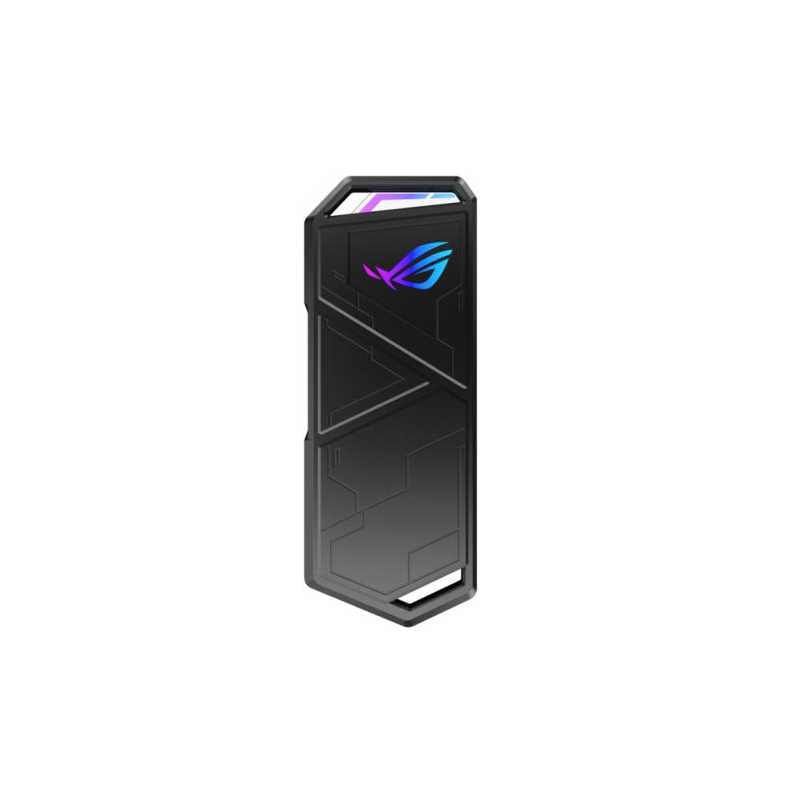 Asus ROG STRIX ARION LITE M.2 NVMe SSD Caddy, USB 3.2 Gen2 Type-C, Aluminium, Thermal Pads, RGB Lighting