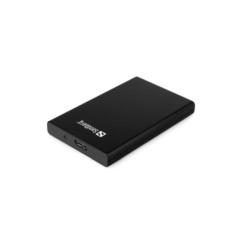 Sandberg (133-89) External 2.5" SATA Drive Caddy, USB 3.0, Screwless, 5 Year Warranty