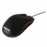 Approx APPOMNBO Wired Optical Notebook Mouse, USB, 800 DPI, Black & Orange