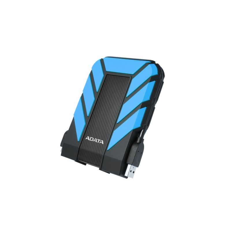 ADATA 1TB HD710 Pro Rugged External Hard Drive, 2.5", USB 3.1, IP68 Water/Dust Proof, Shock Proof, Blue