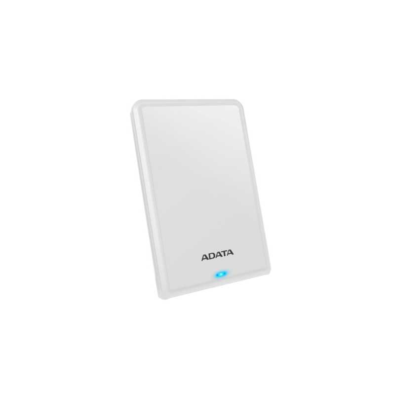 ADATA 1TB HV620S Slim External Hard Drive, 2.5", USB 3.2, 11.5mm Thick, White