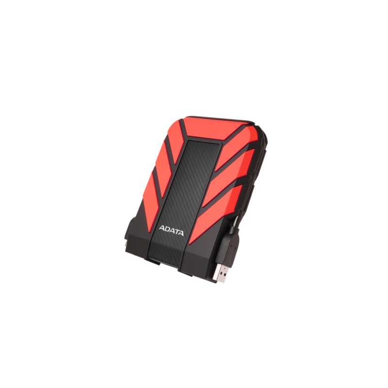 ADATA 2TB HD710 Pro Rugged External Hard Drive, 2.5", USB 3.1, IP68 Water/Dust Proof, Shock Proof, Red