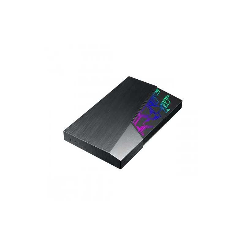 Asus FX 2TB RGB External Hard Drive, 2.5", USB 3.0, 256-bit AES Encryption, Automatic Backup, Aura Sync