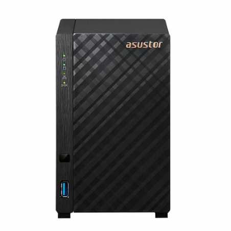 ASUSTOR AS1102T 2-Bay NAS Enclosure, Quad Core 1.4GHz CPU, 1GB, USB3, GB LAN, Black