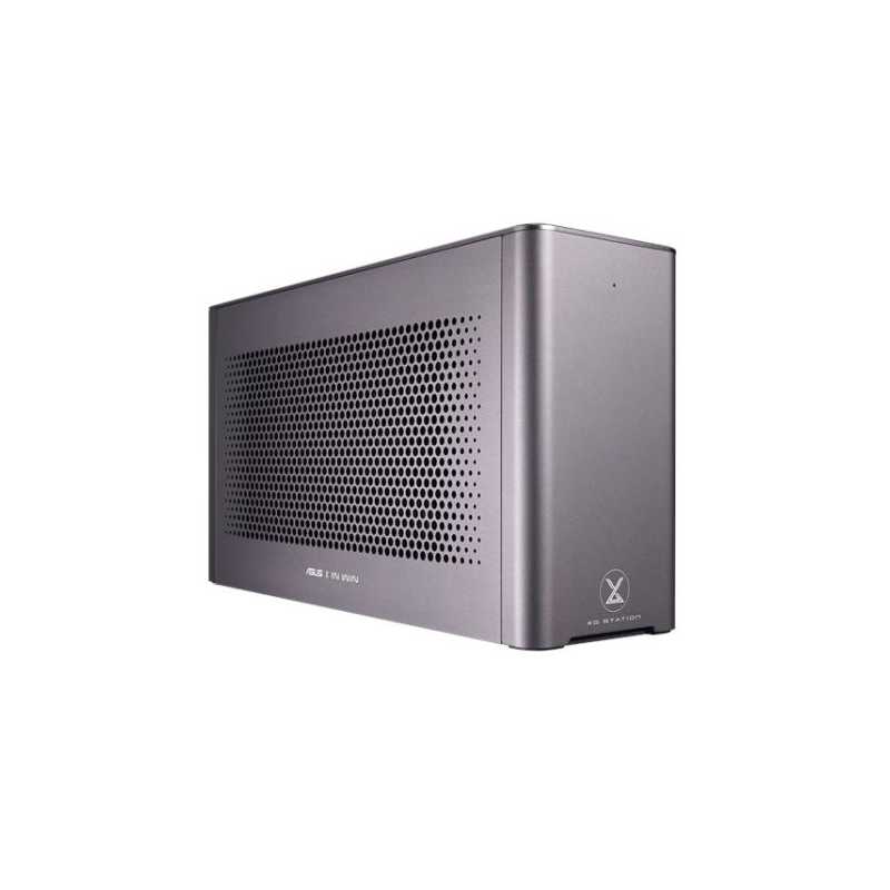 Asus XG Station Pro Thunderbolt 3 External GPU Enclosure, NVidia/AMD, Supports 2.7-slot Cards, 2x 12cm Fans, Aluminium Chassis