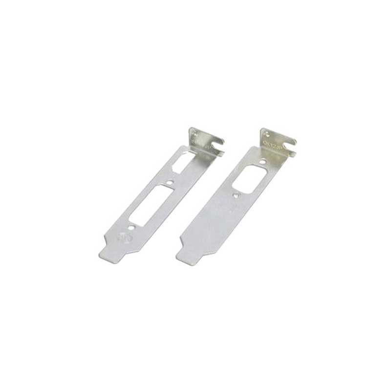 Asus Low Profile Graphics Card Brackets (x2), 1 for VGA, 1 for HDMI & DVI