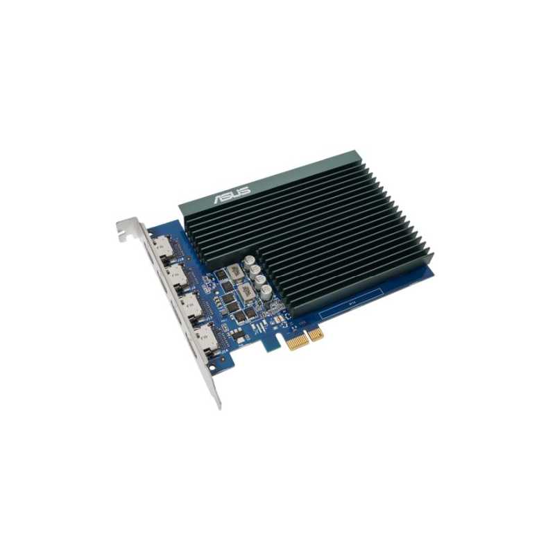 Asus GT730, 2GB DDR5, PCIe2, 4 x HDMI, 927 MHz, Passive, Single Slot