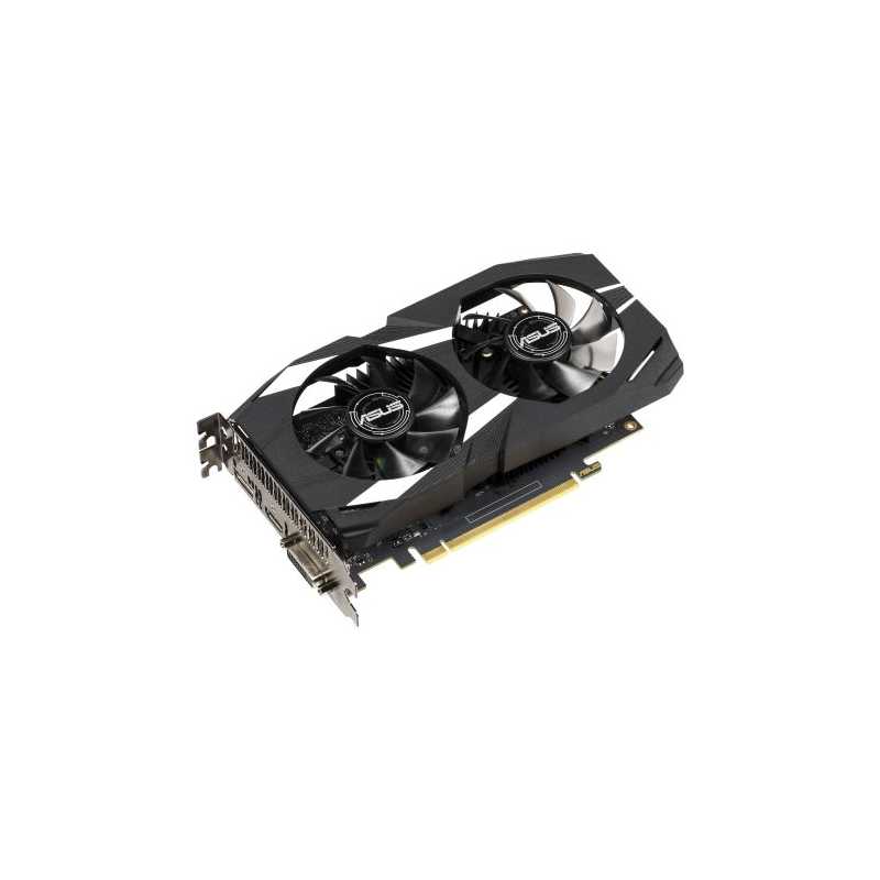 Asus GTX1650 DUAL OC, 4GB DDR5, DVI, HDMI, DP, 1755MHz Clock, Overclocked