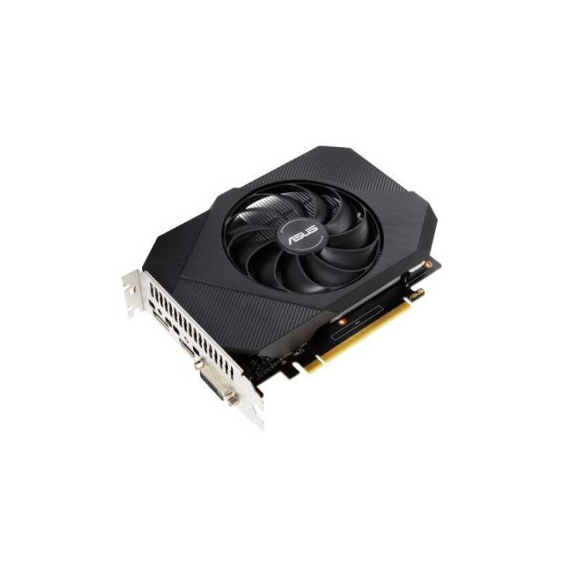 Asus Phoenix GTX1650 OC, 4GB DDR6, DVI, HDMI, DP, 1635MHz Clock, Overclocked, Compact Design