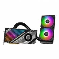 Asus ROG STRIX LC RTX3090 Ti OC with Liquid Cooling, PCIe4, 24GB DDR6X, 2 HDMI, 3 DP, 1980MHz Clock, NVLink, RGB, Overclocked