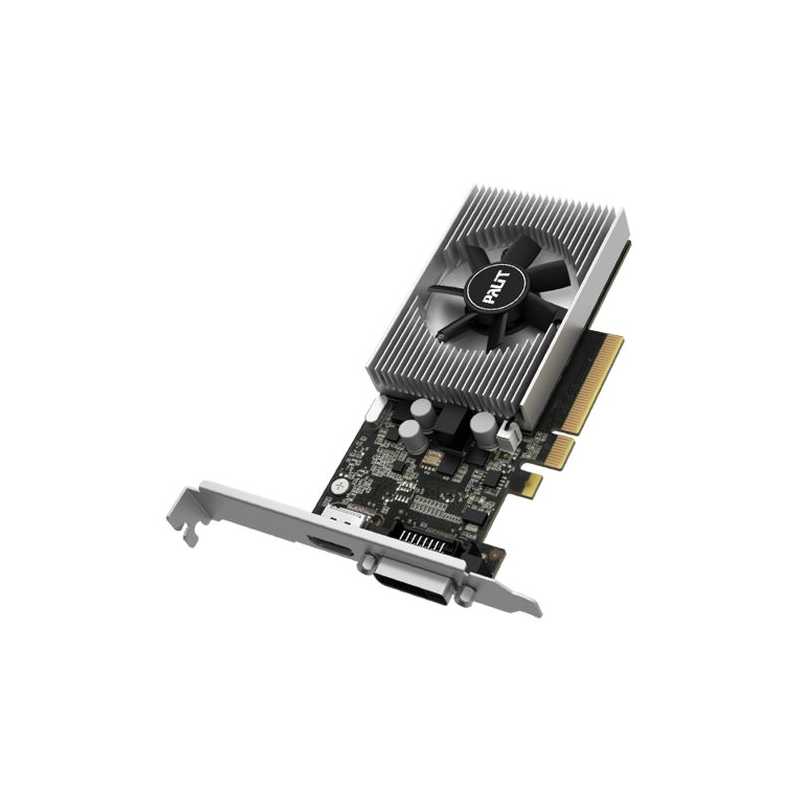 Palit GeForce GT1030, 2GB DDR4, PCIe3, DVI, HDMI, 1379MHz Clock, Low Profile (No Bracket)