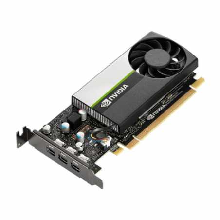 PNY NVidia T400 Professional Graphics Card, 2GB DDR6, 3 miniDP 1.4 (3 x DP adapters), Low Profile (Bracket Included)