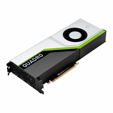 PNY Quadro RTX 5000 Professional Graphics Card, 16GB DDR6, 4 DP (DVI & HDMI adapters), USB-C, Turing Ray Tracing	