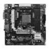 Asrock AB350M PRO4, AMD B350, AM4, Micro ATX, 4 DDR4, VGA, DVI, HDMI, RAID, M.2