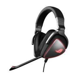 Asus ROG DELTA Origin Red LED Gaming Headset, USB-C, Ergonomic D-shape Ear Cups