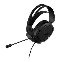 Asus TUF Gaming H1 7.1 Lightweight Gaming Headset, 3.5mm Jack, Surround Sound, Deep Bass, Black