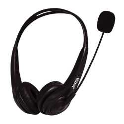 Jedel SH-712 USB Noise Cancelling Headset with Boom Microphone, In-line Controls