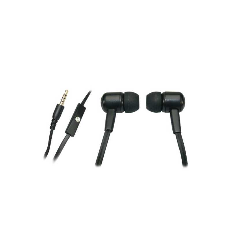 Sandberg (125-62) Speak and Go In-Earset, 10mm Driver, 3.5mm Jack, Inline Microphone, Black, 5 Year Warranty