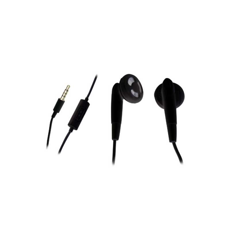 Sandberg (125-66) Speak and Go Earset, 10mm Driver, 3.5mm Jack, Inline Microphone, Black, 5 Year Warranty