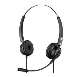 Sandberg USB Office Pro Headset with Mic, 30mm Drivers, In-Line Controls, 5 Year Warranty