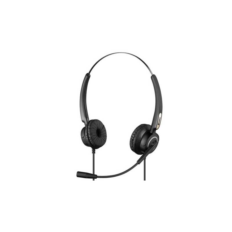 Sandberg USB Office Pro Headset with Mic, 30mm Drivers, In-Line Controls, 5 Year Warranty