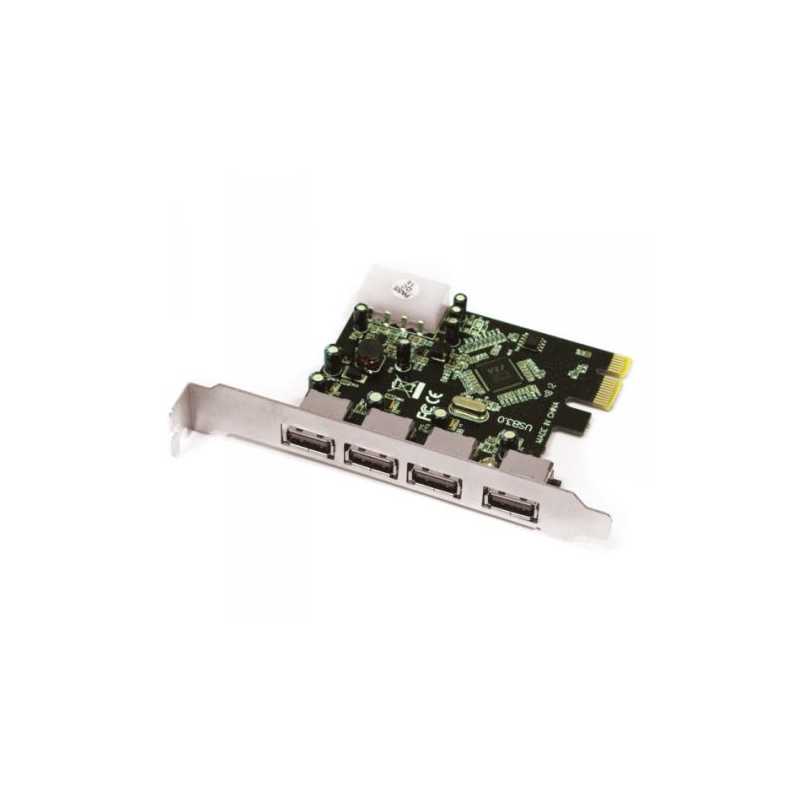 Approx (APPCIE4P) 4-Port USB 3.0 Card, PCI Express