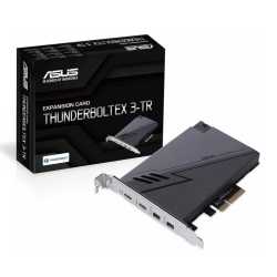 Asus ThunderboltEX 3-TR Card, PCIe 3.0 x4, 2 x Thunderbolt 3 USB-C, 2 x Mini DisplayPort In, USB 2.0 header, 14-1 Thunderbolt He