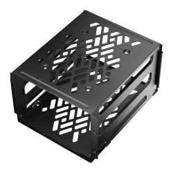 Fractal Design Hard Drive Cage Kit - Type-B, Black, Mounts to available HDD cage/120mm fan slots  - For Define 7/Meshify 2 + oth