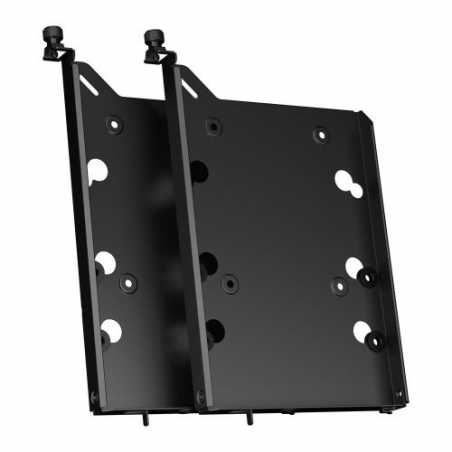 Fractal Design HDD Tray Kit - Type-B (2-pack), Black, 2x 3.5”/2.5” Trays - For Fractal Design cases with Type-B HDD mounts o