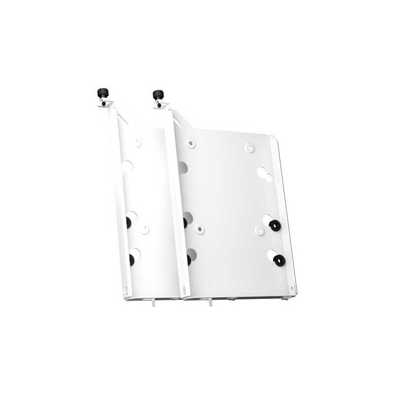 Fractal Design HDD Tray Kit - Type-B (2-pack), White, 2x 3.5”/2.5” Trays - For Fractal Design cases with Type-B HDD mounts o