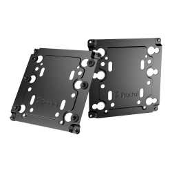 Fractal Design Universal Multibracket – Type-A (2-pack), 2.5”/3.5” SSD/HDD - Converts a standard 120mm fan slot to an HDD,