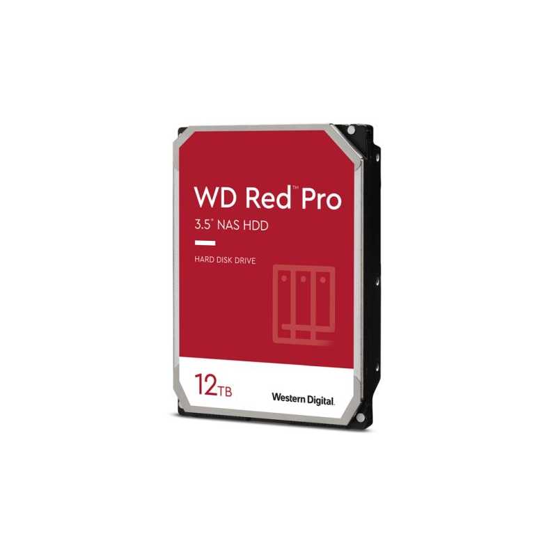 WD 3.5", 12TB, SATA3, Red Pro Series NAS Hard Drive, 7200RPM, 256MB Cache, OEM