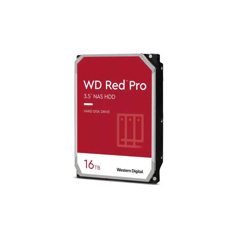 WD 3.5", 16TB, SATA3, Red Pro Series NAS Hard Drive, 7200RPM, 512MB Cache, OEM
