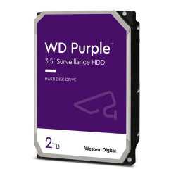 WD 3.5", 2TB, SATA3, Purple Surveillance Hard Drive, 256MB Cache, OEM